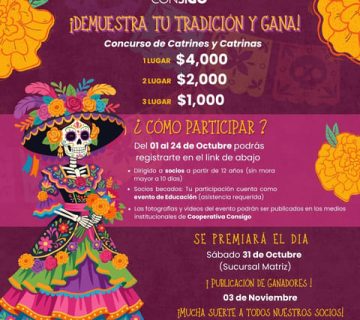 Concurso de Catrinas y Catrines 360x320
